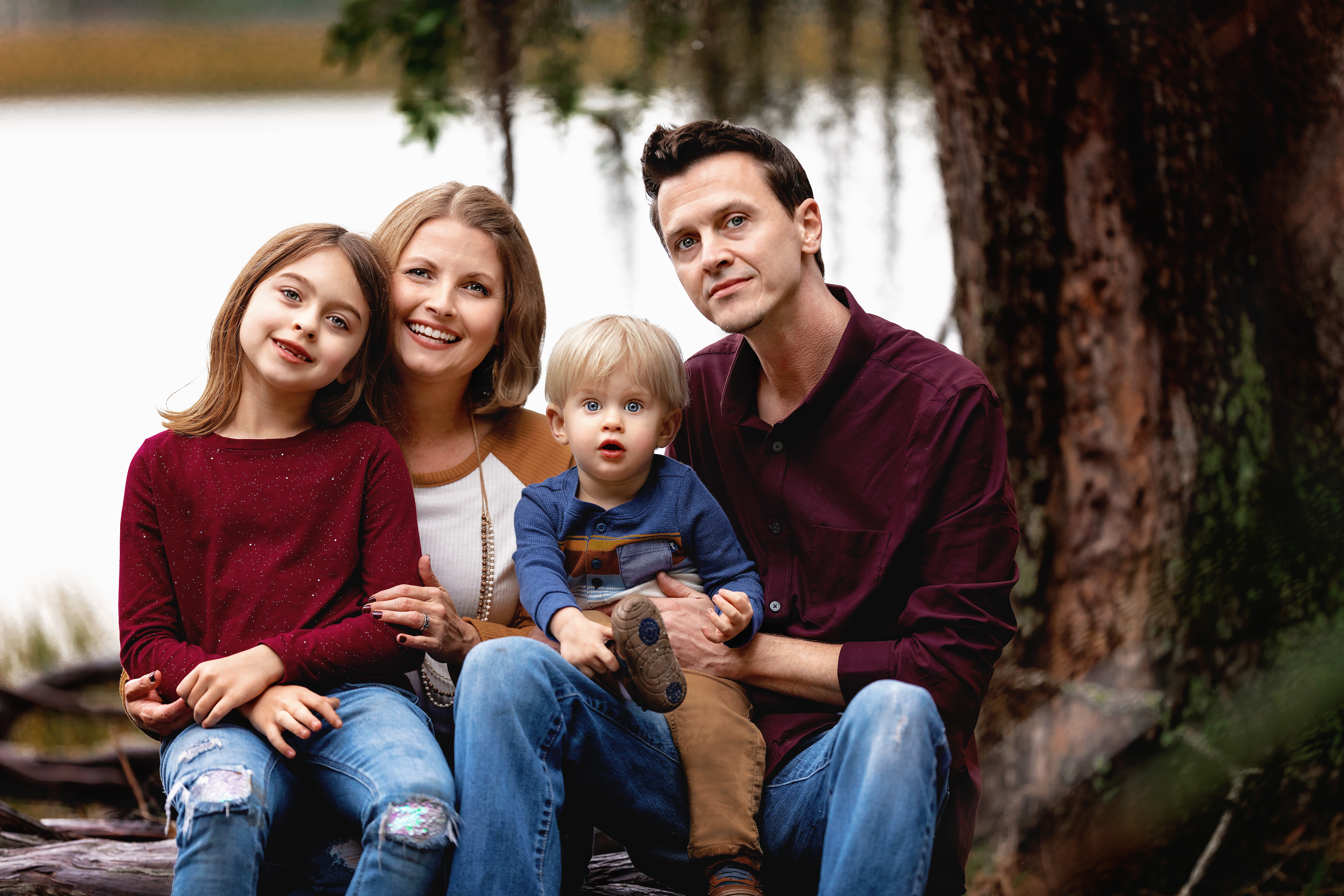 Skidaway Park Savannah Georgia, Family Portrait